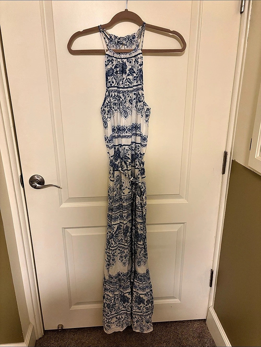 LOFT, Floral Maxi Dress, Size Small
